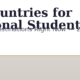 Featured hero image for Lexica Routes and GrabbedDeals titled Top 10 Countries for International Students, with a subtitle Best Study Abroad Destinations Right Now June 2026, featuring a minimalist layout with tan and white geometric circles and professional branding on a clean beige background.