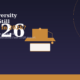 Featured hero graphic for Lexica Routes titled Is a University Degree Still Worth It in 2026? under an Education Review badge against a deep purple background with thin gold geometric line circles. The layout presents a stylized gold graduation cap and scroll illustration alongside text highlighting an honest answer backed by the College Board's Education Pays 2026 report.